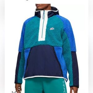 Nike Teal and Navy Performance Jacket